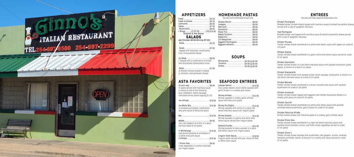 Ginno's Italian Restaurant
